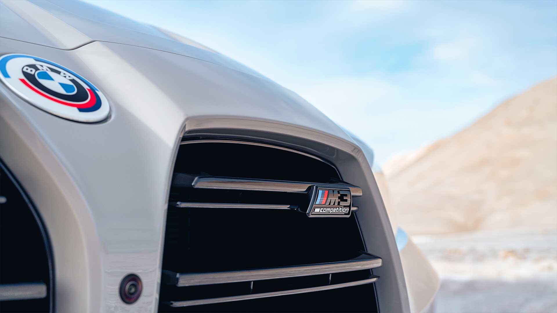 Grille en logo BMW M3 Touring G81 (2022)