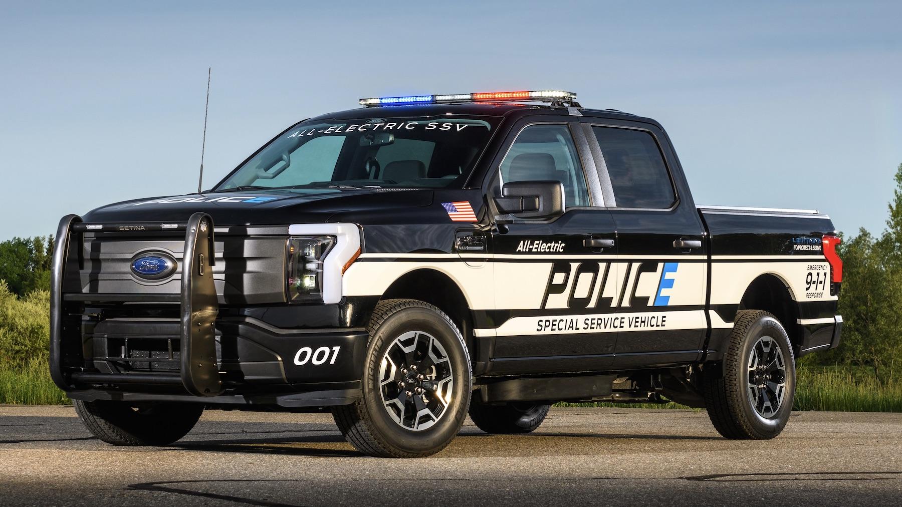 Ford F-150 Lightning Amerikaanse Politie