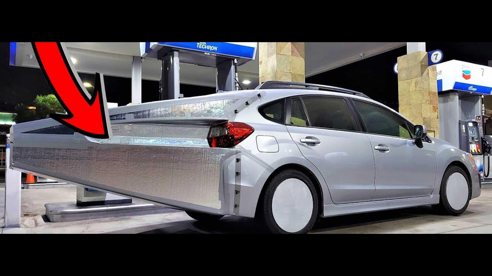 Zo maak jij je auto veel zuiniger met bouwmarktmaterialen TopGear