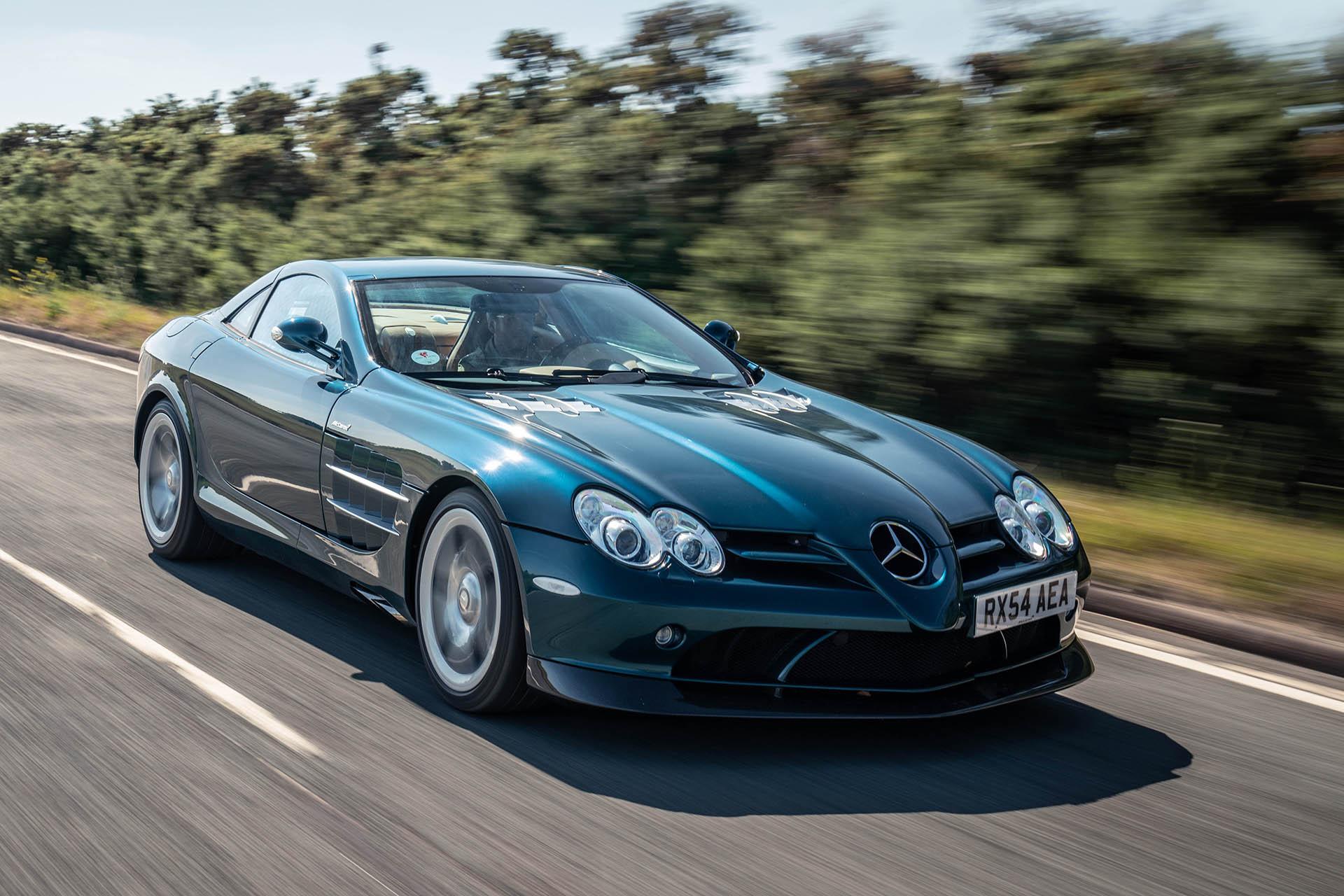 Mercedes SLR MCLAREN 722 сзади