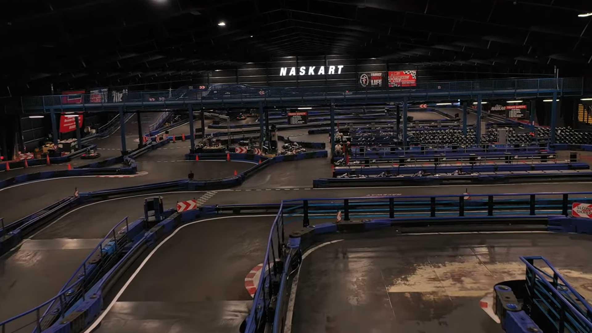 Grootste indoor kartbaan ter wereld in Amerika