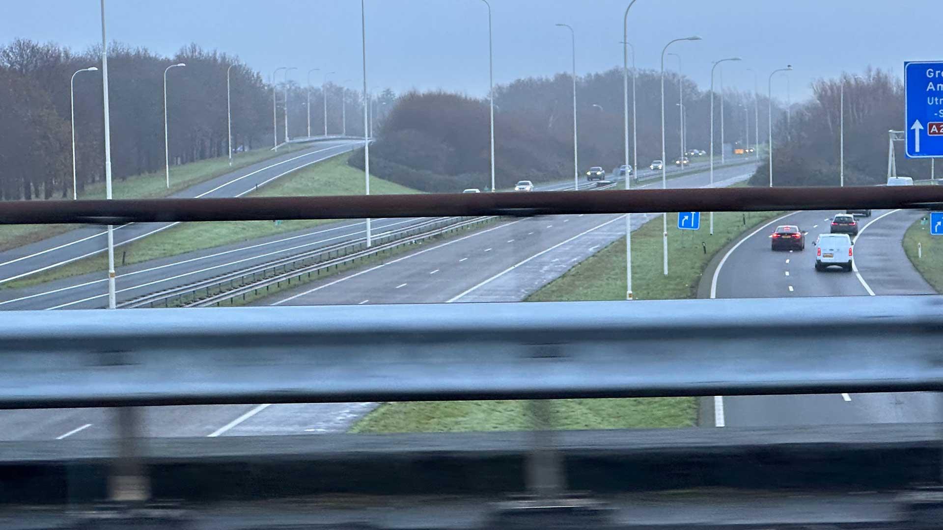 Verlaten spooksnelweg A28
