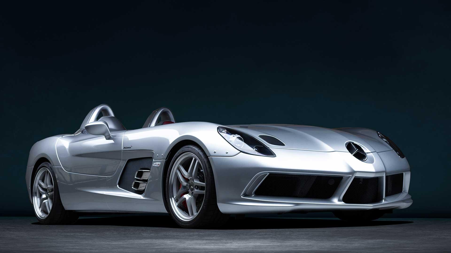 Mercedes-Benz SLR McLaren Stirling Moss schuin voor