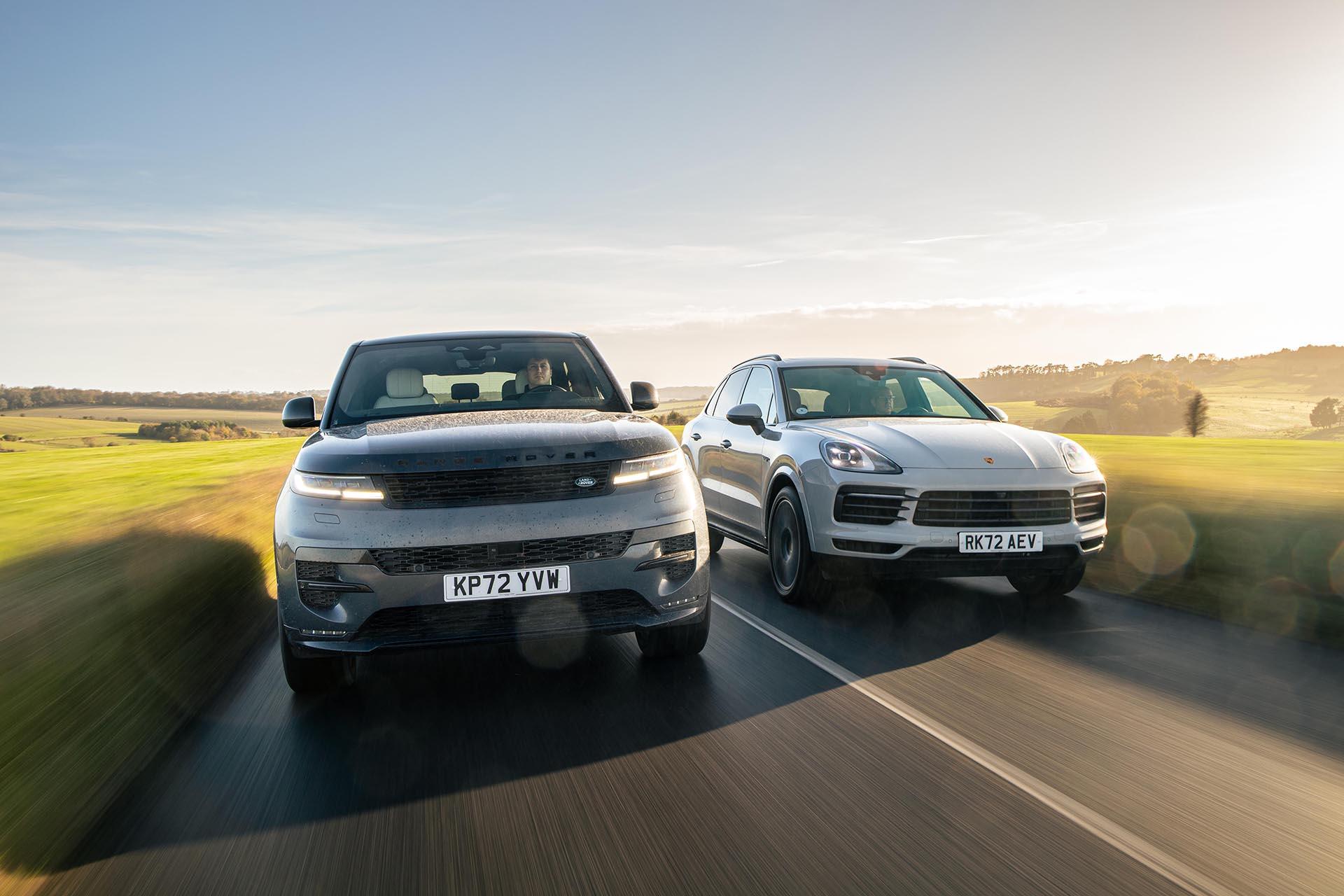 Range Rover Sport vs Porsche Cayenne review (2023) TopGear