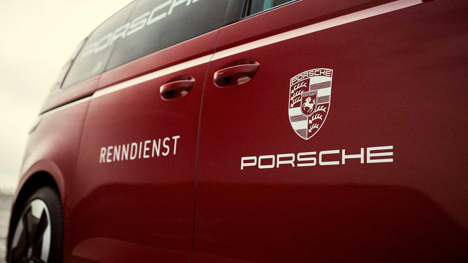 Volkswagen ID. Buzz Renndienst van Porsche is ode aan verleden