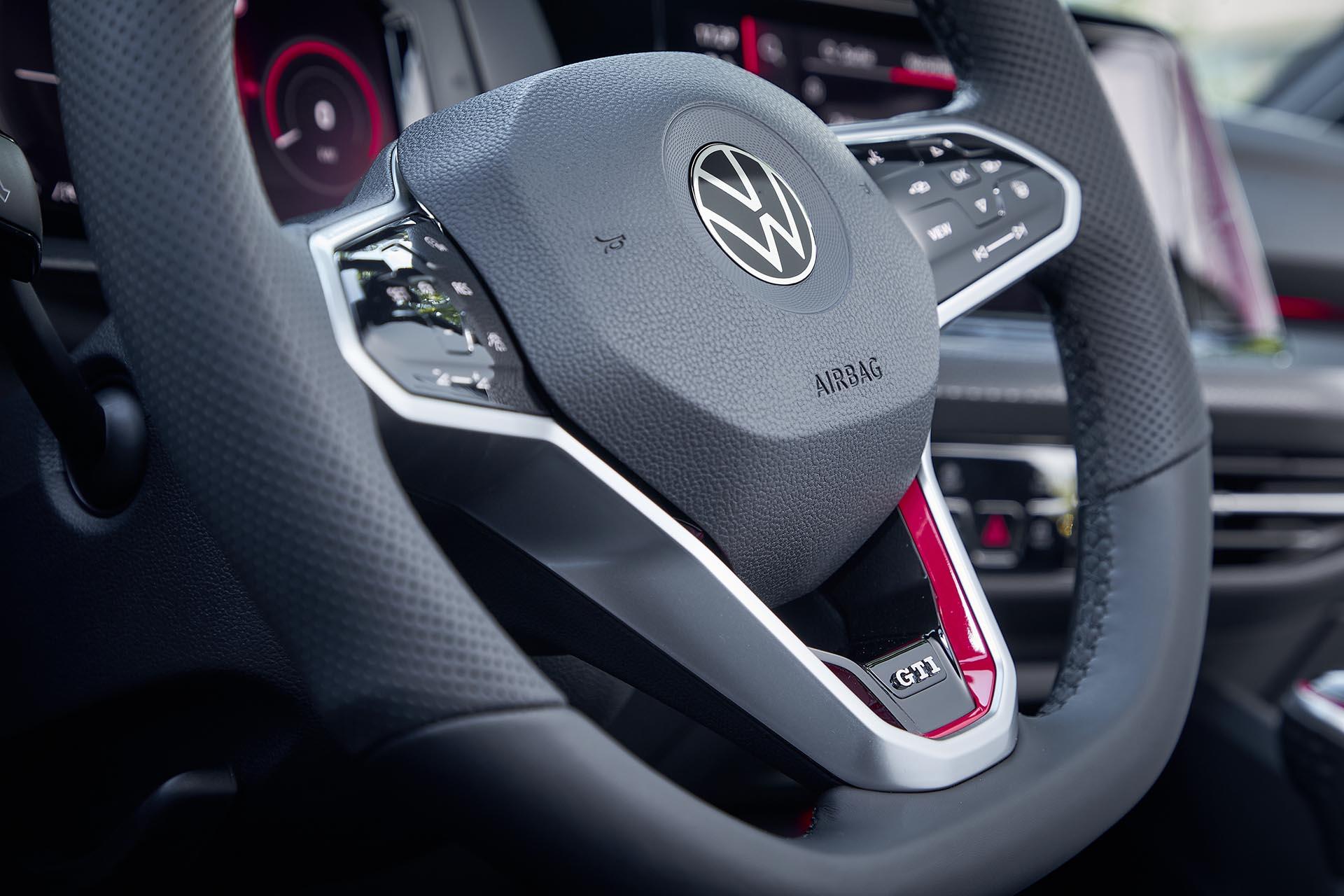 Stuur Volkswagen Golf GTI zijkant