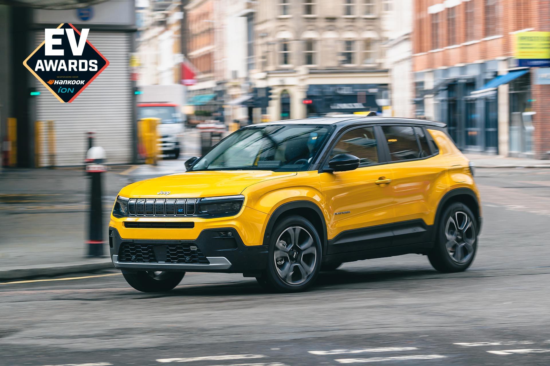 Jeep Avenger beste elektrische stadsauto TopGear EV Awards 2023