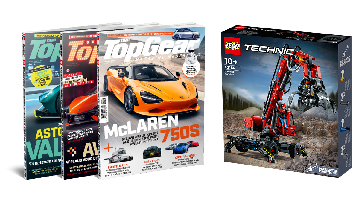 TopGear Magazine abonnement met LEGO Overslagkraan