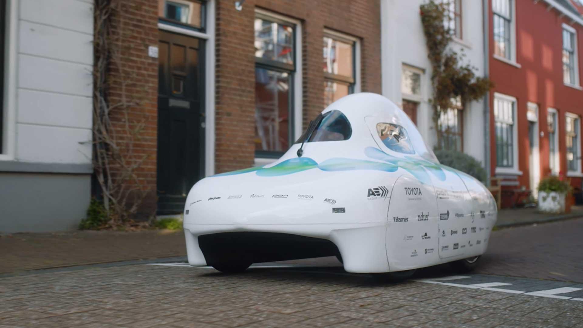 TU Delft bouwt de efficiëntste waterstofauto ter wereld