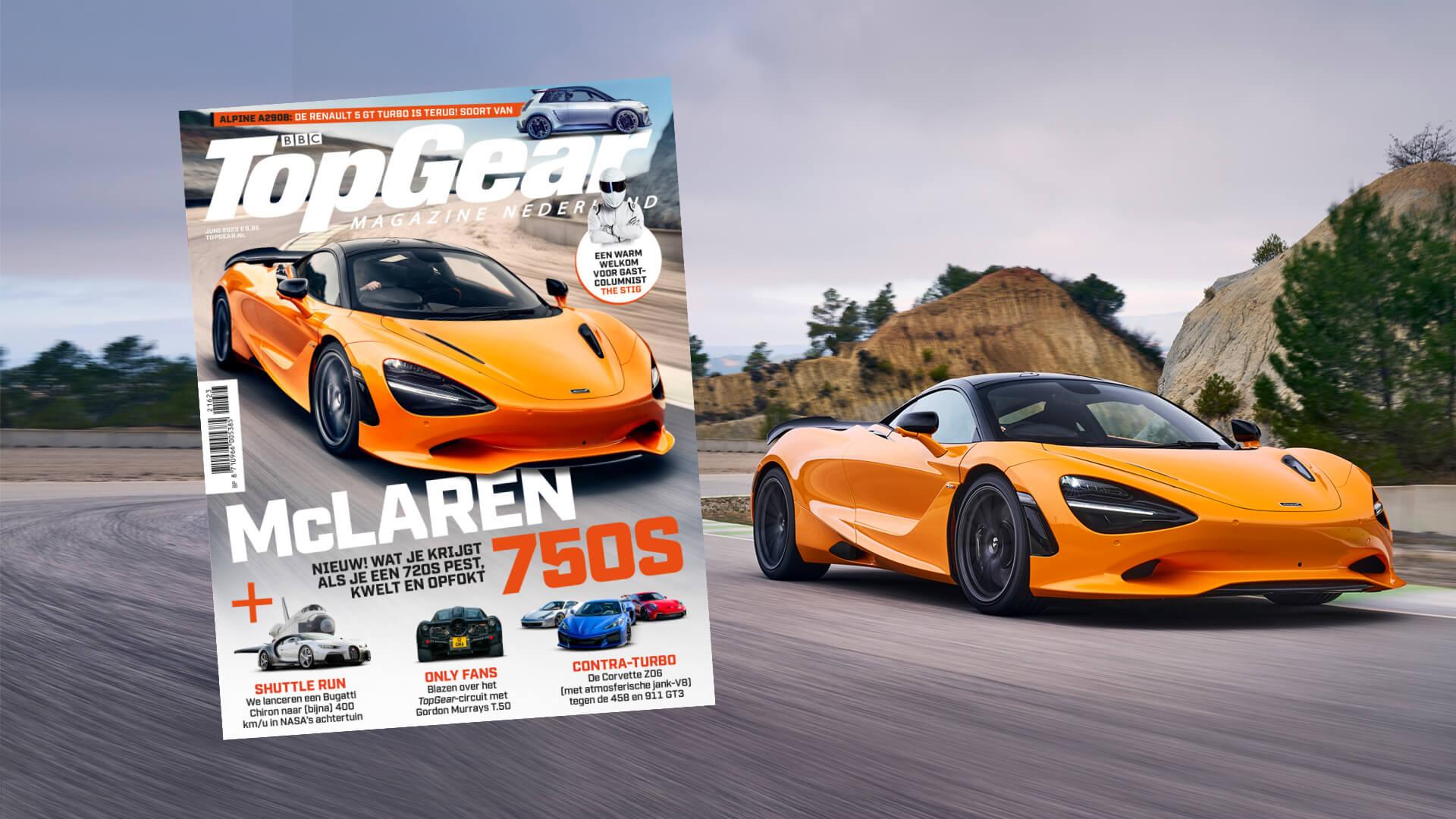 TopGear Magazine 216 met de McLaren 750S