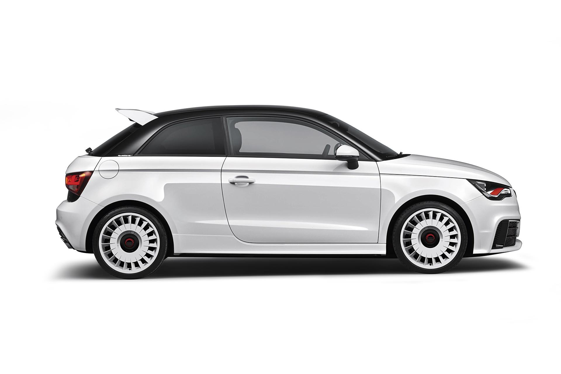 Audi A1 Quattro zijkant