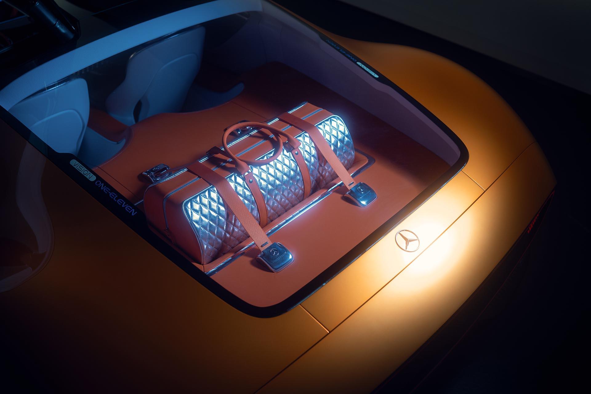 Mercedes C111 Conceptcar Vision One-Eleven bagageset