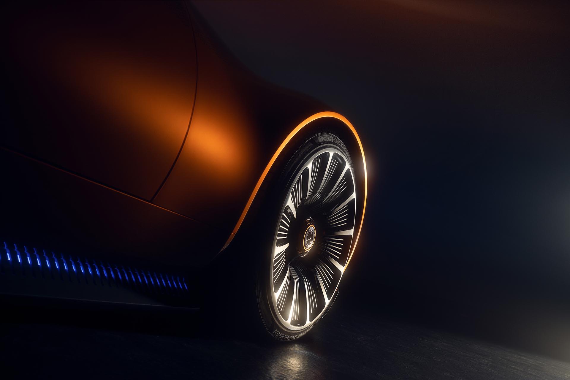 Mercedes C111 Conceptcar Vision One-Eleven wiel