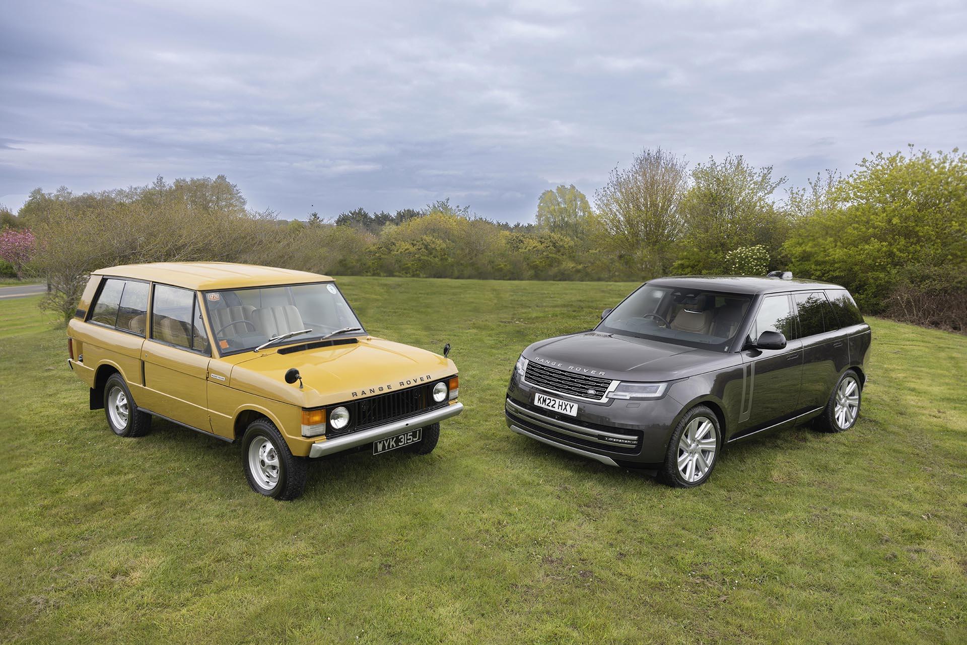 Range Rover (1971) vs. Range Rover (2023)