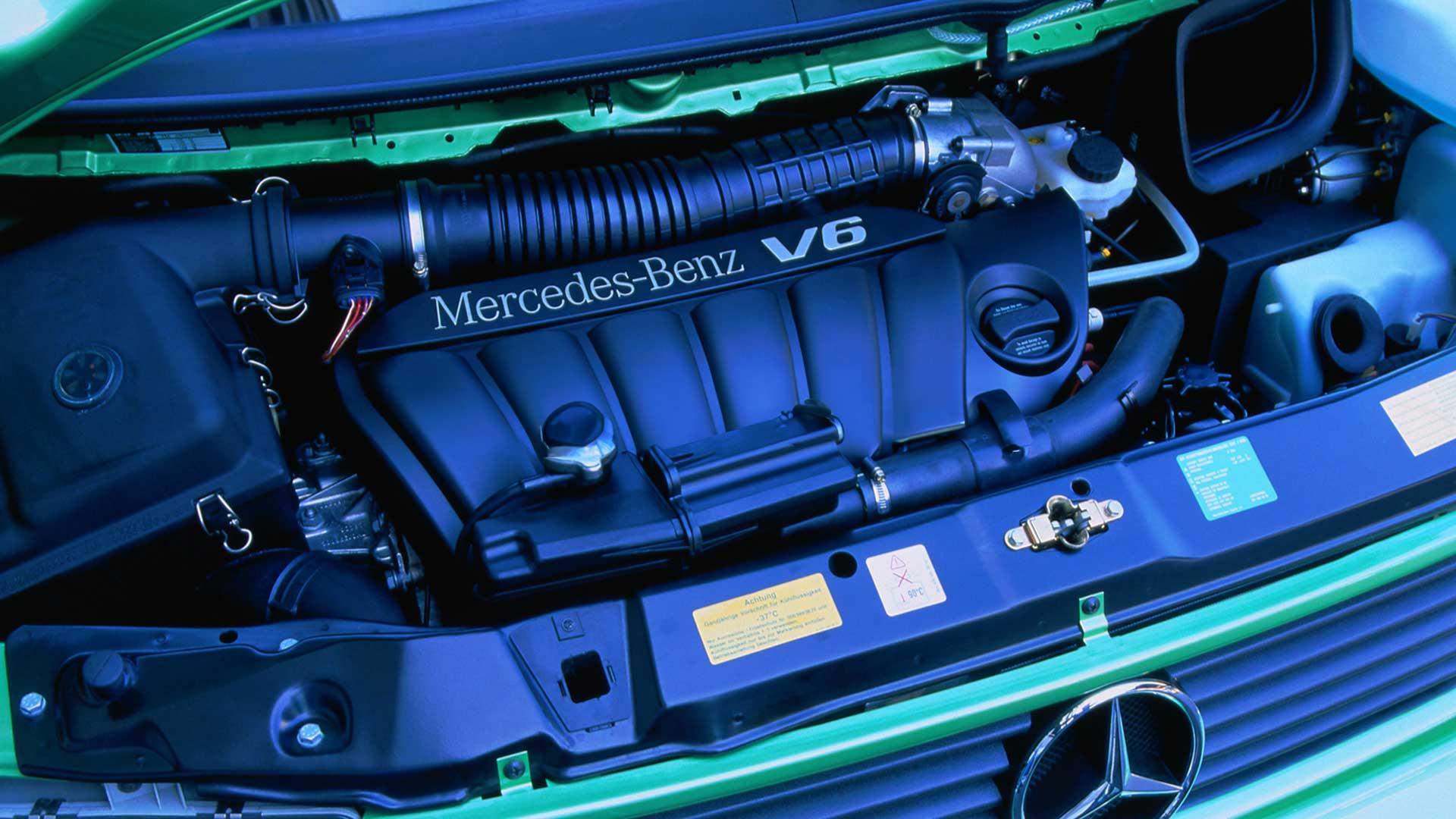 Mercedes met VR6-motor van Volkswagen