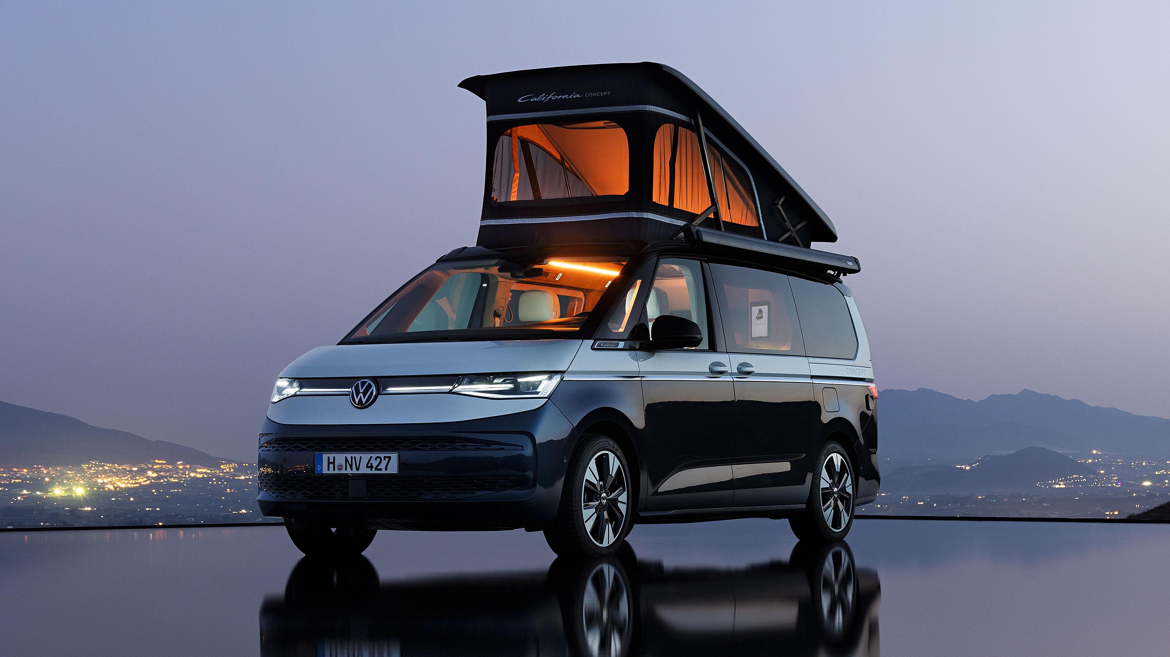 Volkswagen California op basis van de Multivan T7 -
