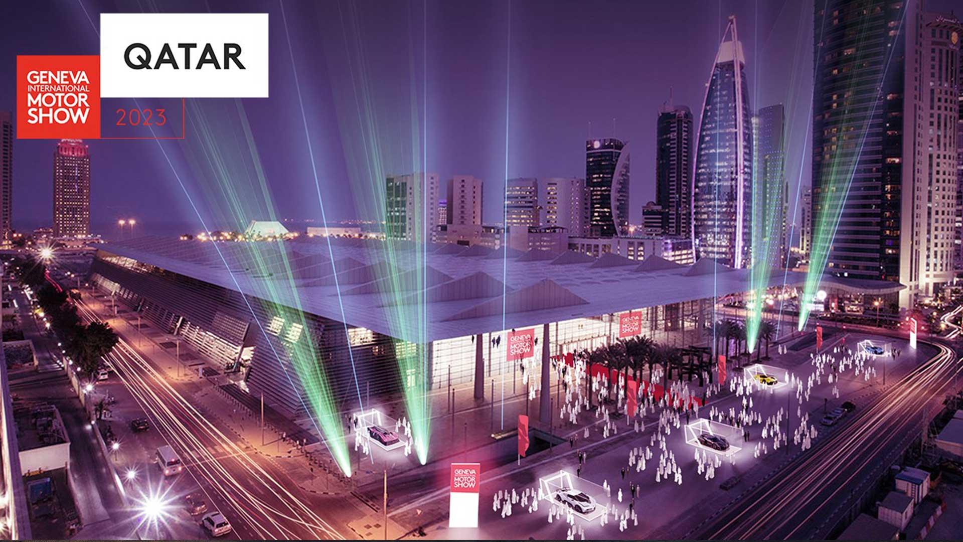 Autosalon van Genève 2023 in Qatar