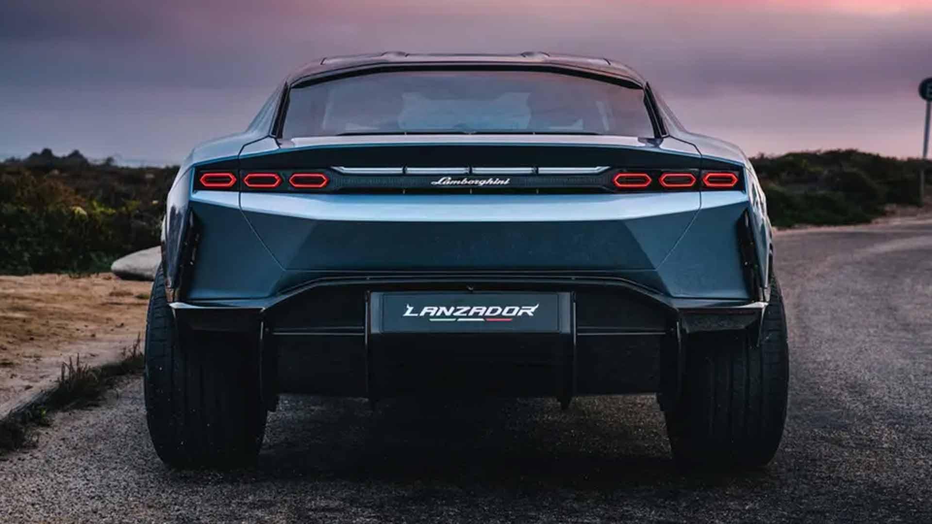 Lamborghini Lanzador achterkant