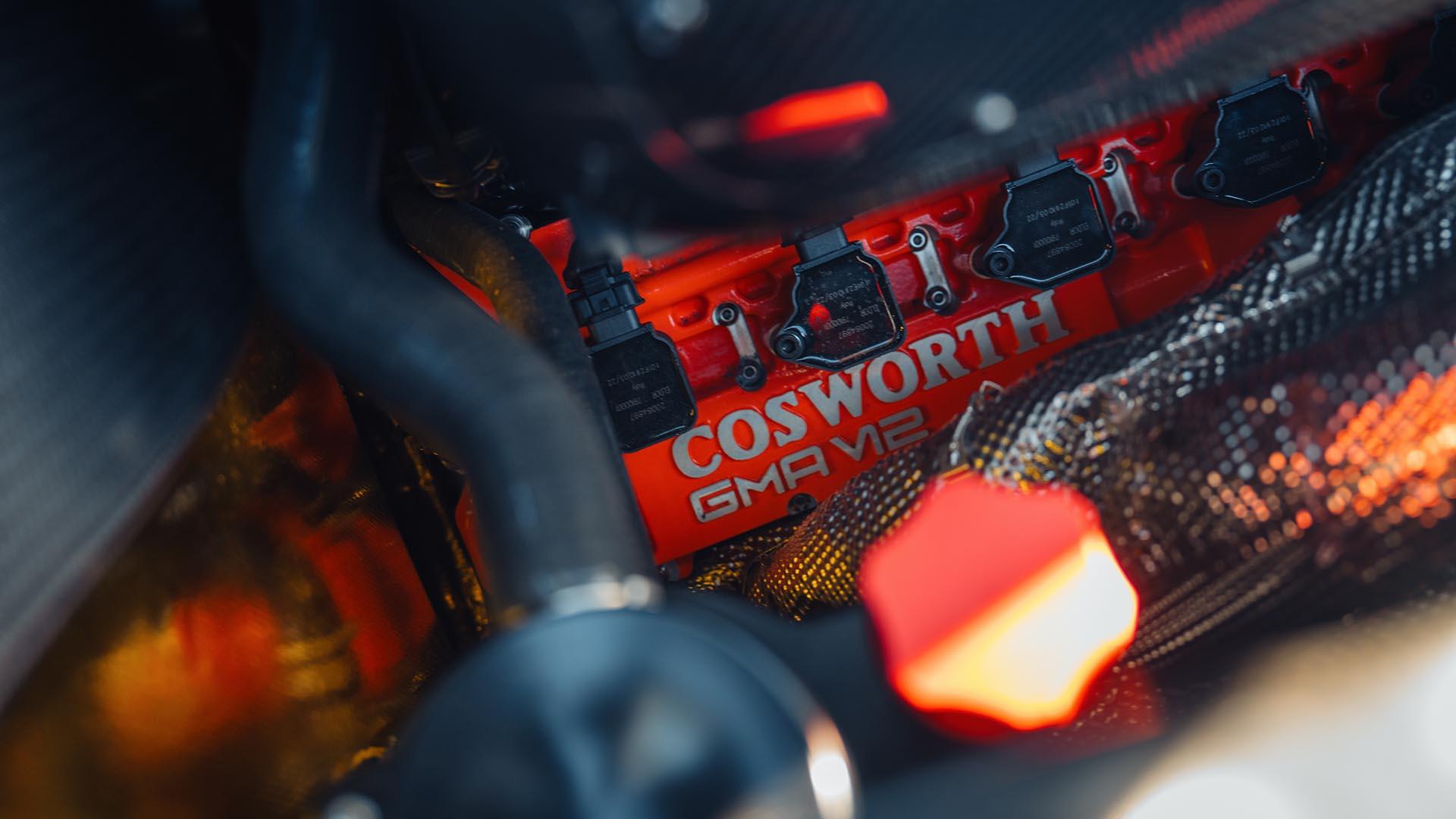 GMA T.50 Cosworth motor