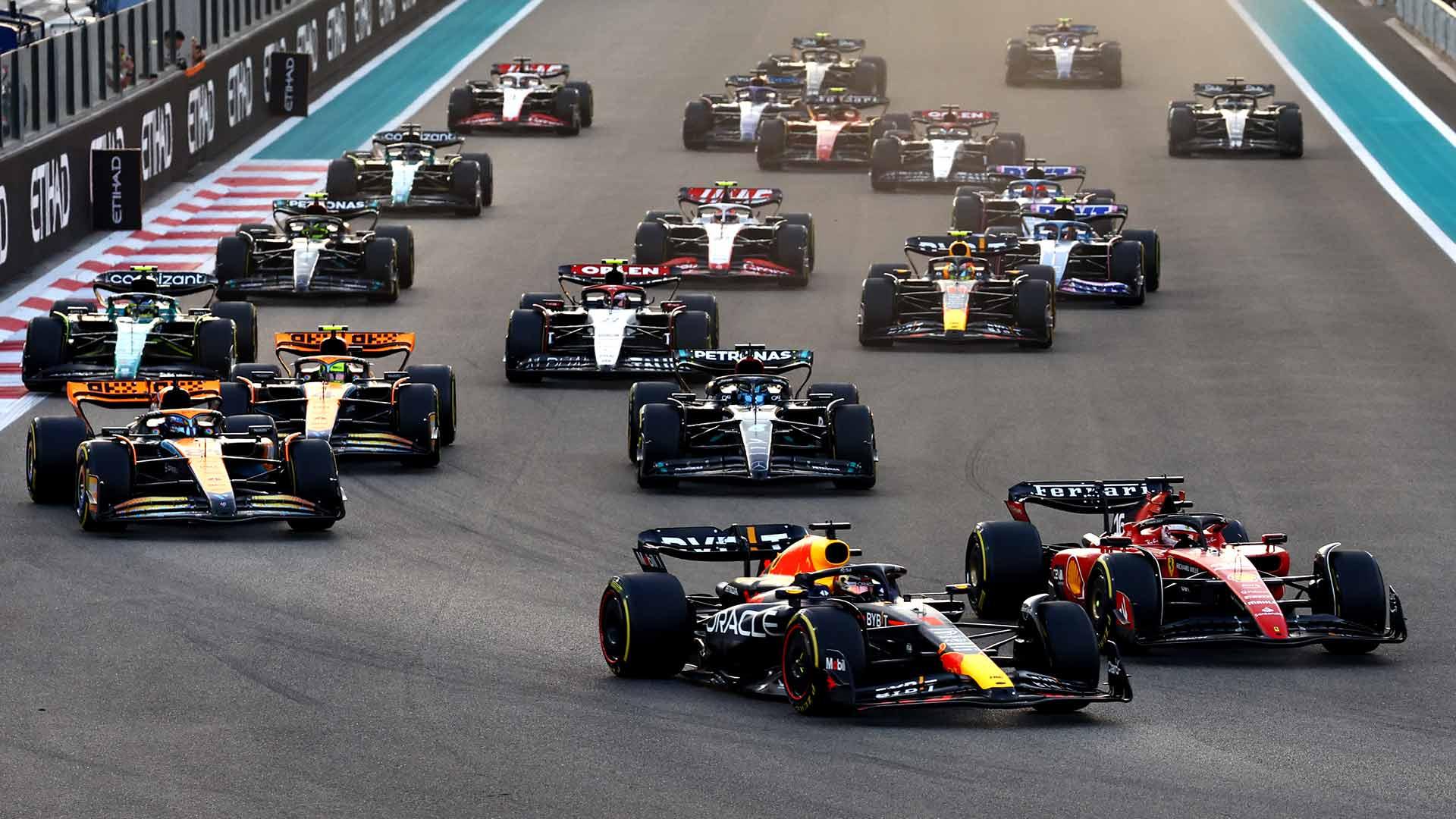 GP van Abu Dhabi 2023 start