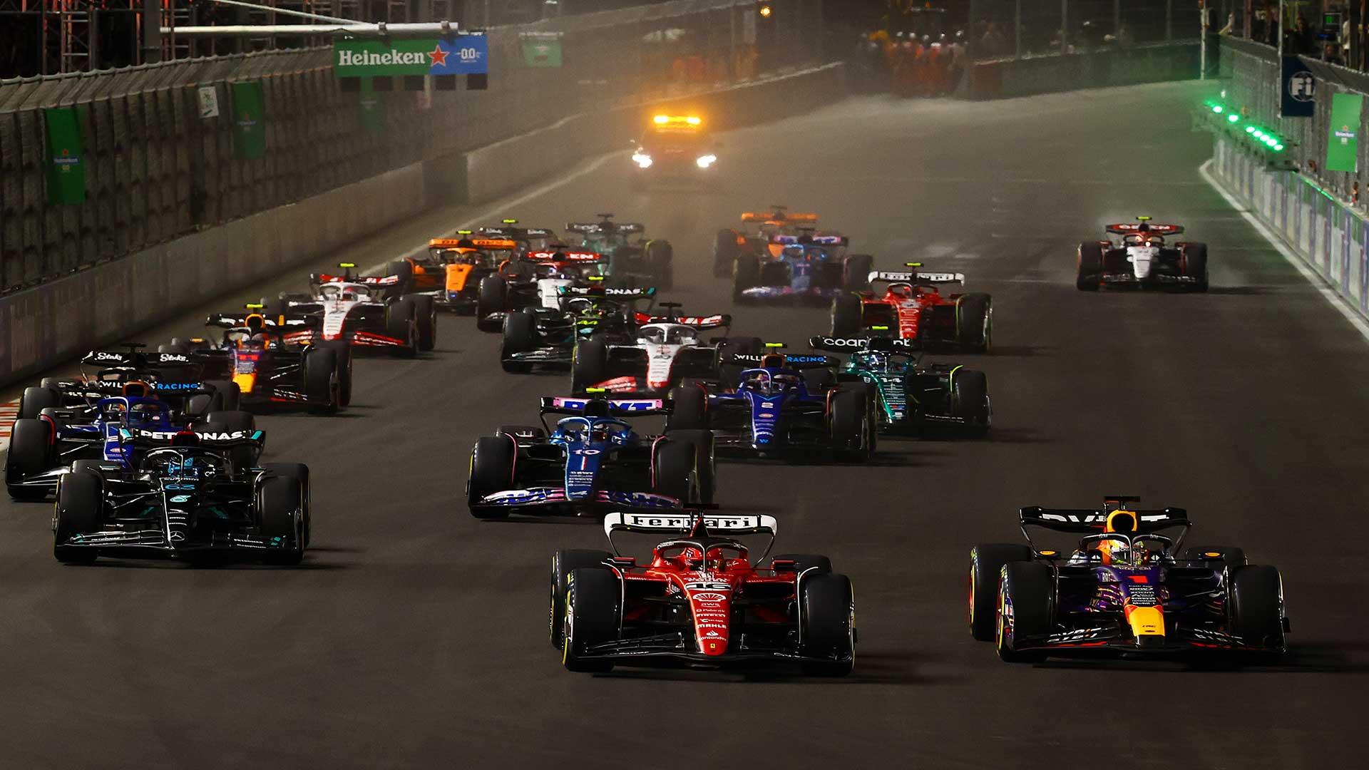 Start GP van Las Vegas 2023