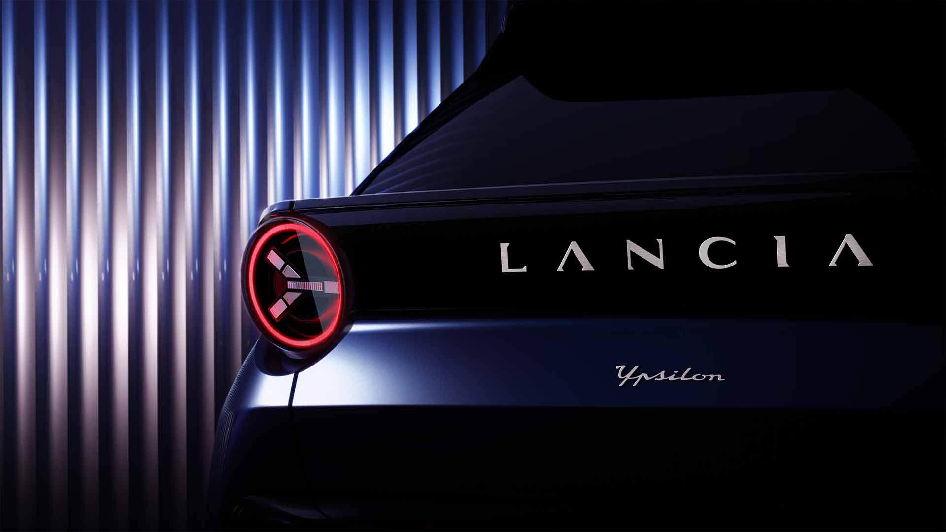 Lancia Ypsilon concept achterlicht
