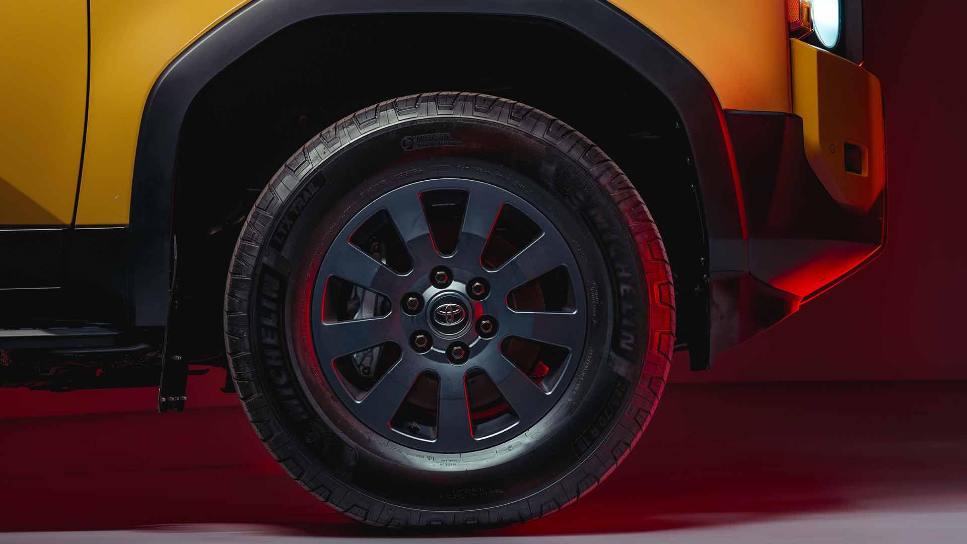 Toyota Land Cruiser Ontwerp van het Jaar 2023 koplamp wiel