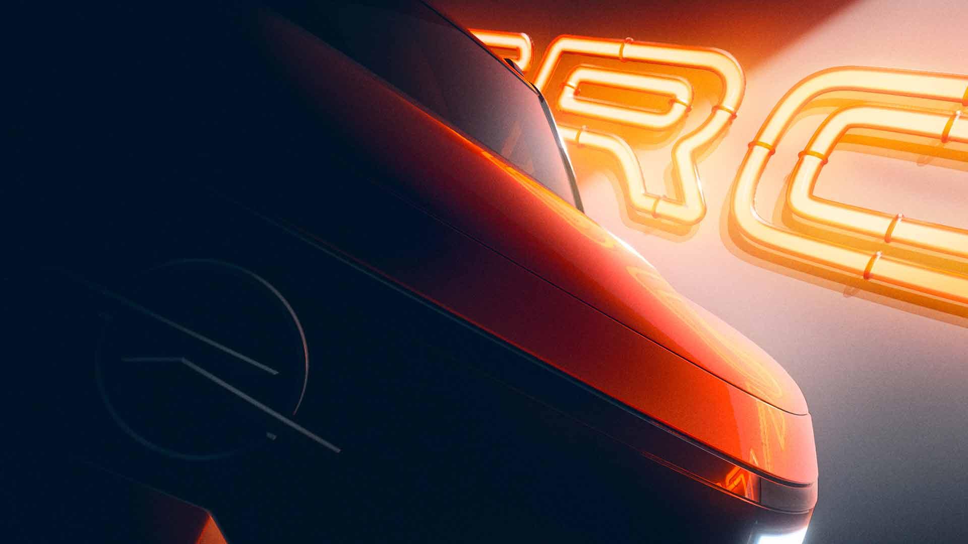 Opel Frontera teaser (2024) voor
