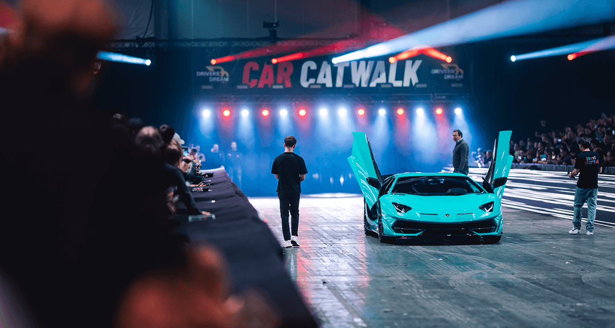 Lamborghini Aventador autoshow