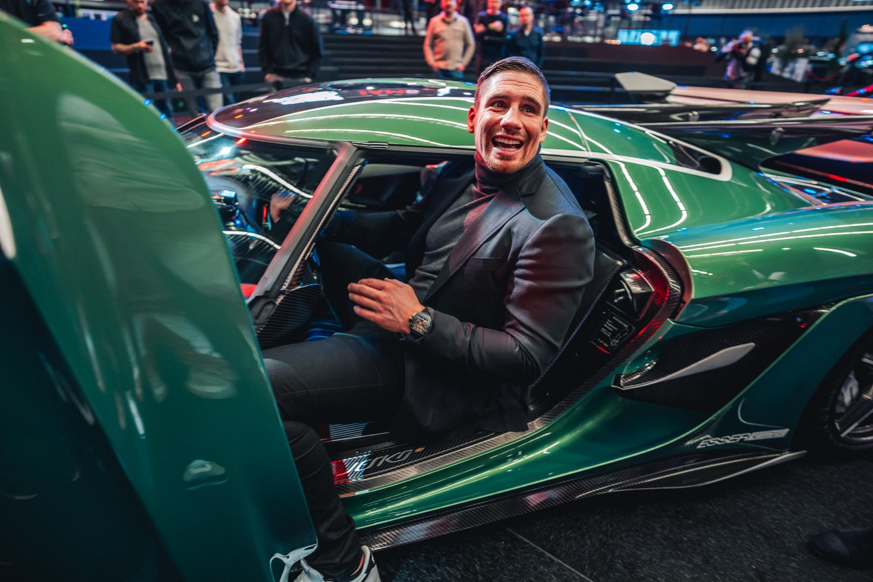 Rico Verhoeven in Koenigsegg Jesko