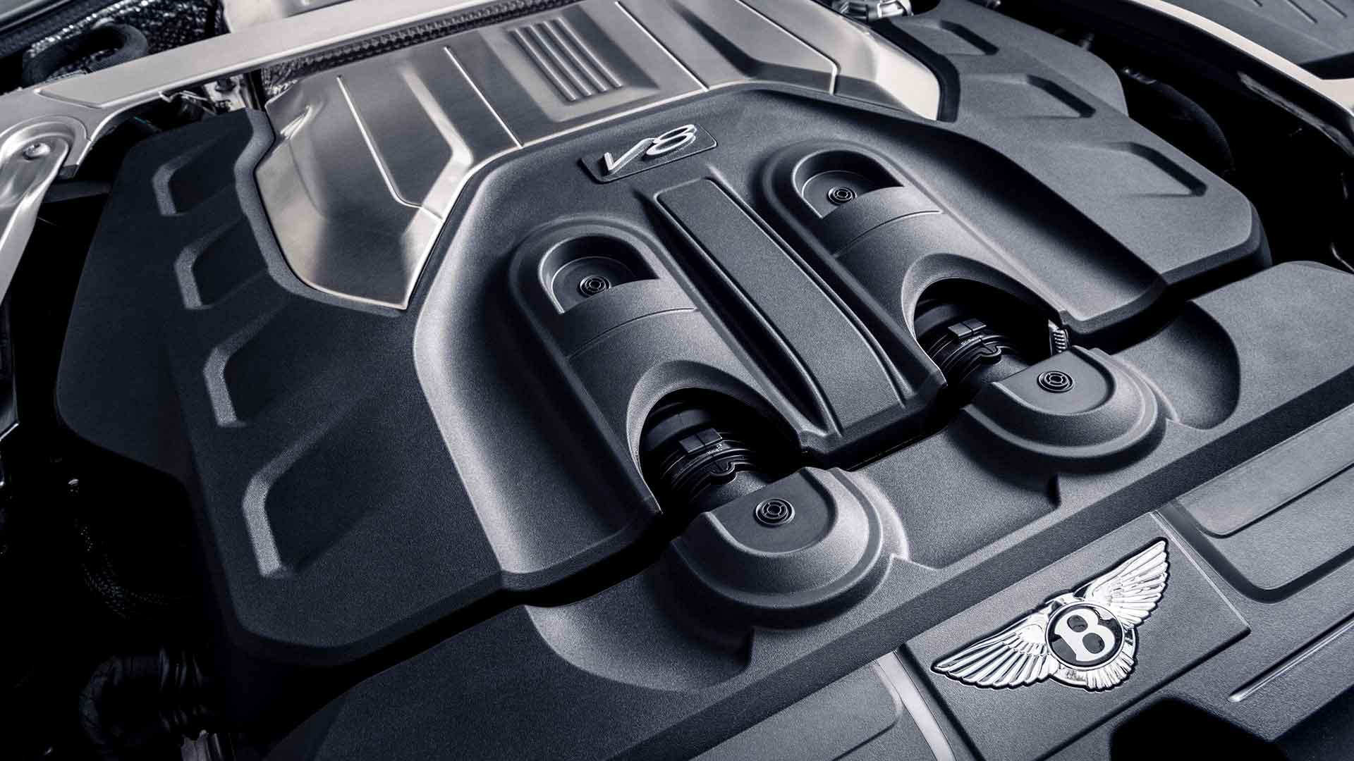 Bentley Continental V8 motor