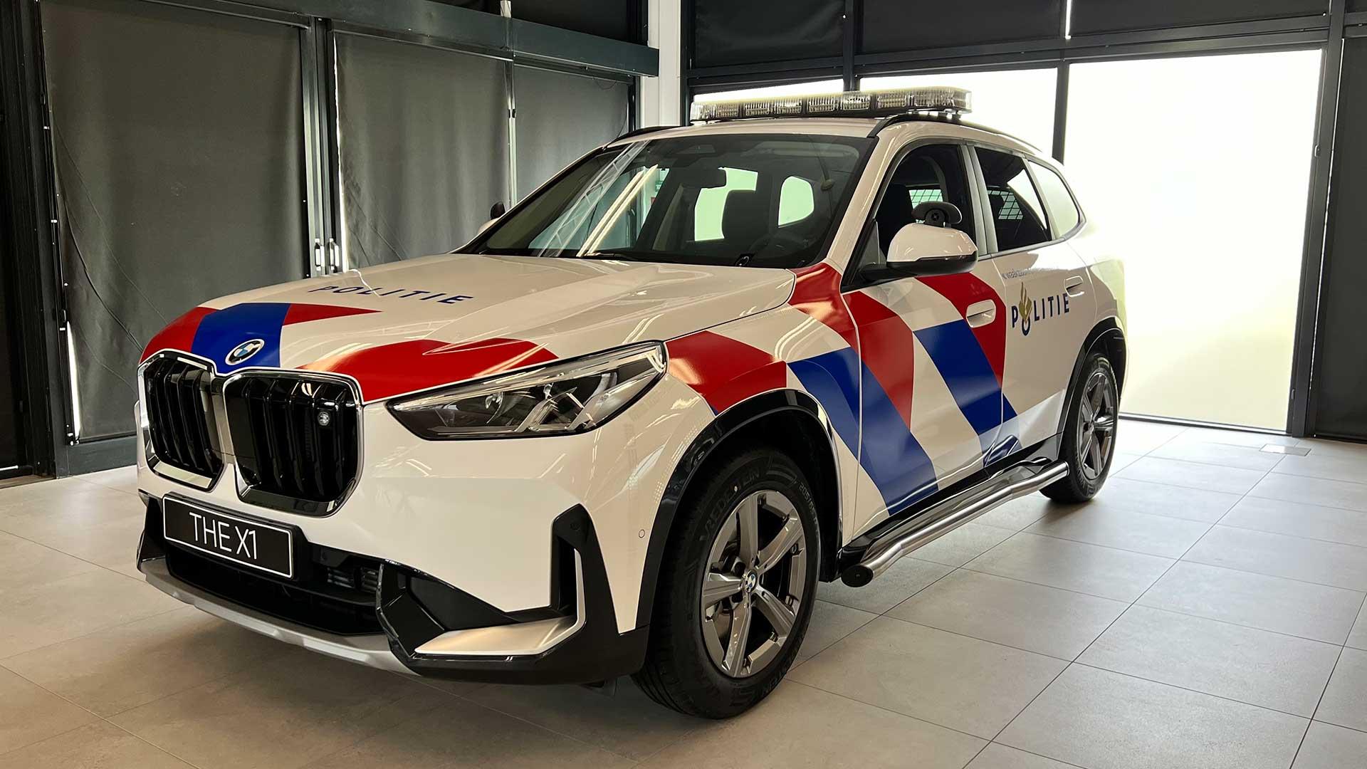 BMW X1 Politieauto voor Nederland
