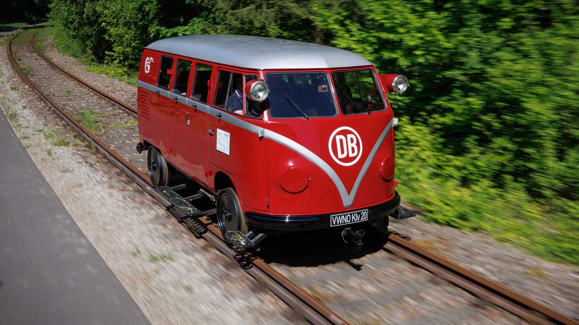 Volkswagen T1 Bulli-trein had een speciale functie - TopGear