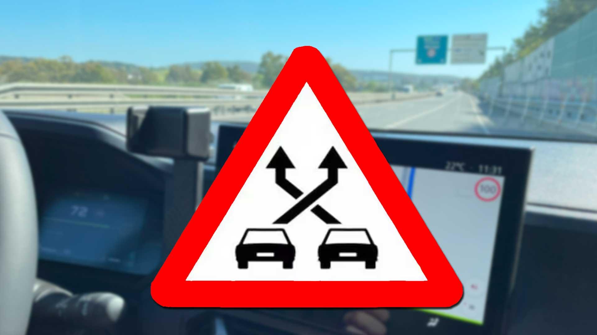New traffic sign Spain