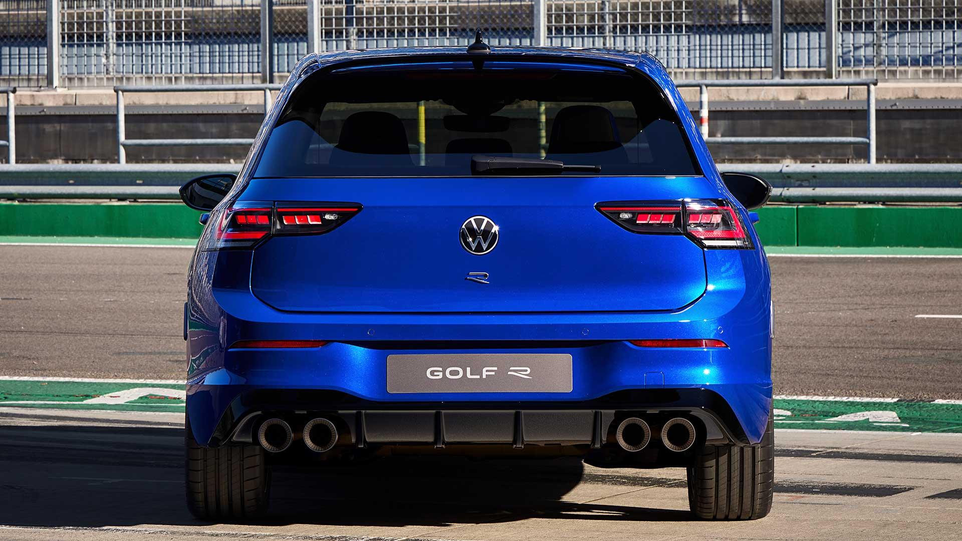 Volkswagen Golf R 8.5 (2024) achterkant