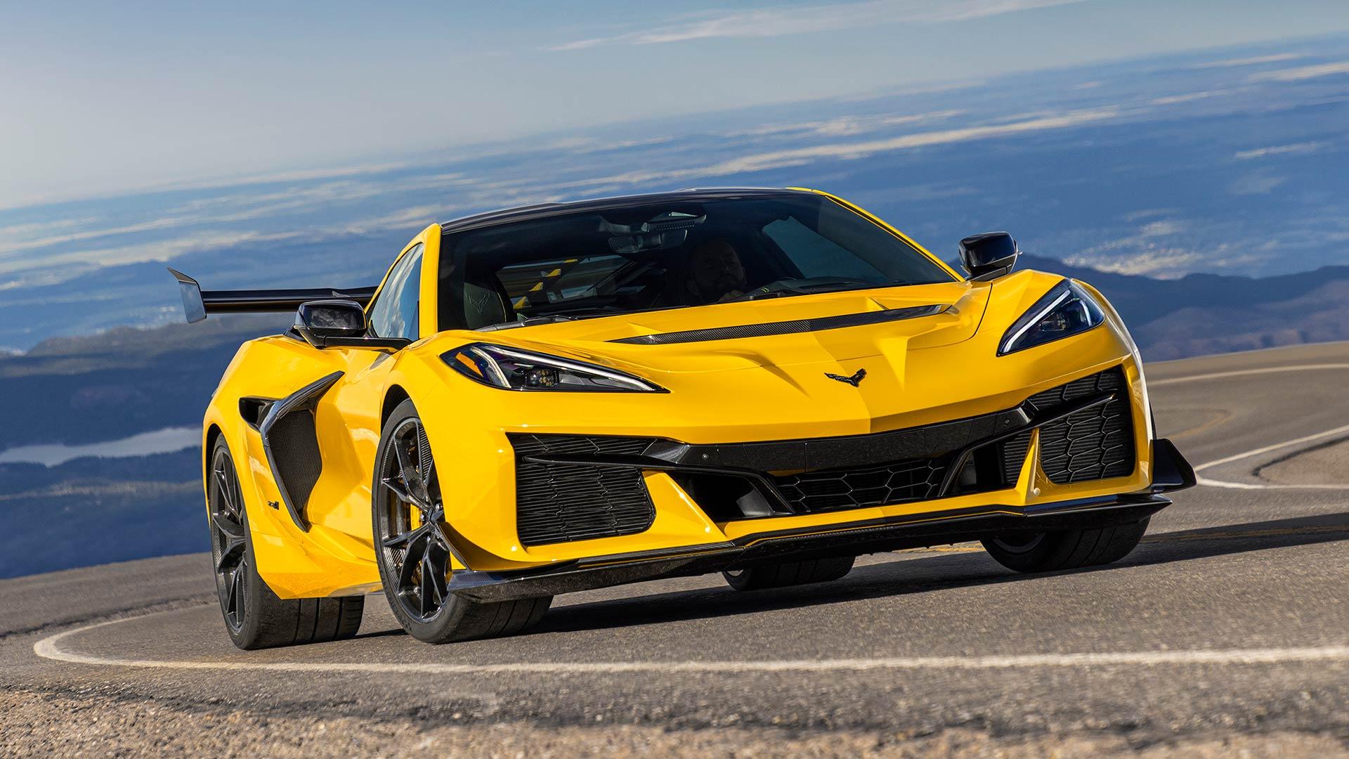 Chevrolet Corvette ZR1 C8 2025 3/4 voor