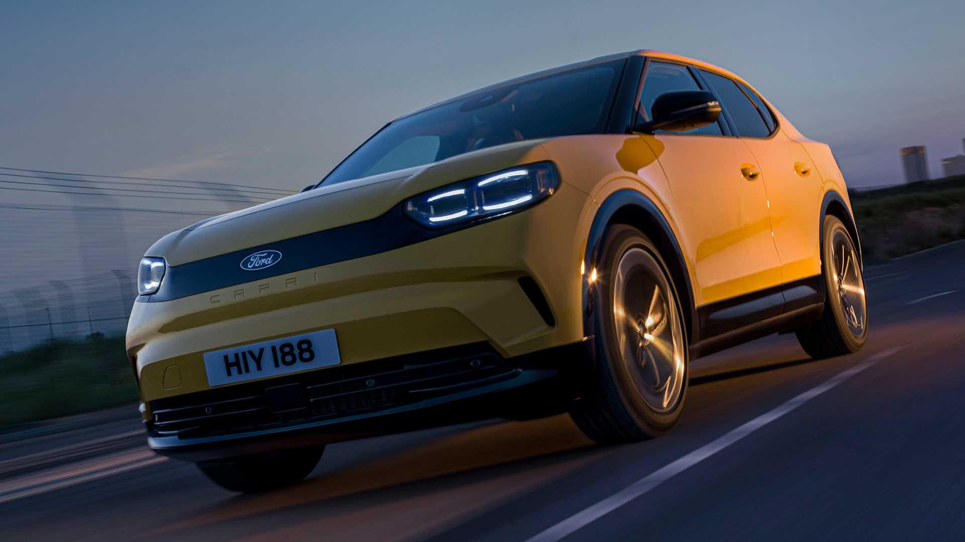 The new Ford Capri is actually a Volkswagen with a different look Ruetir