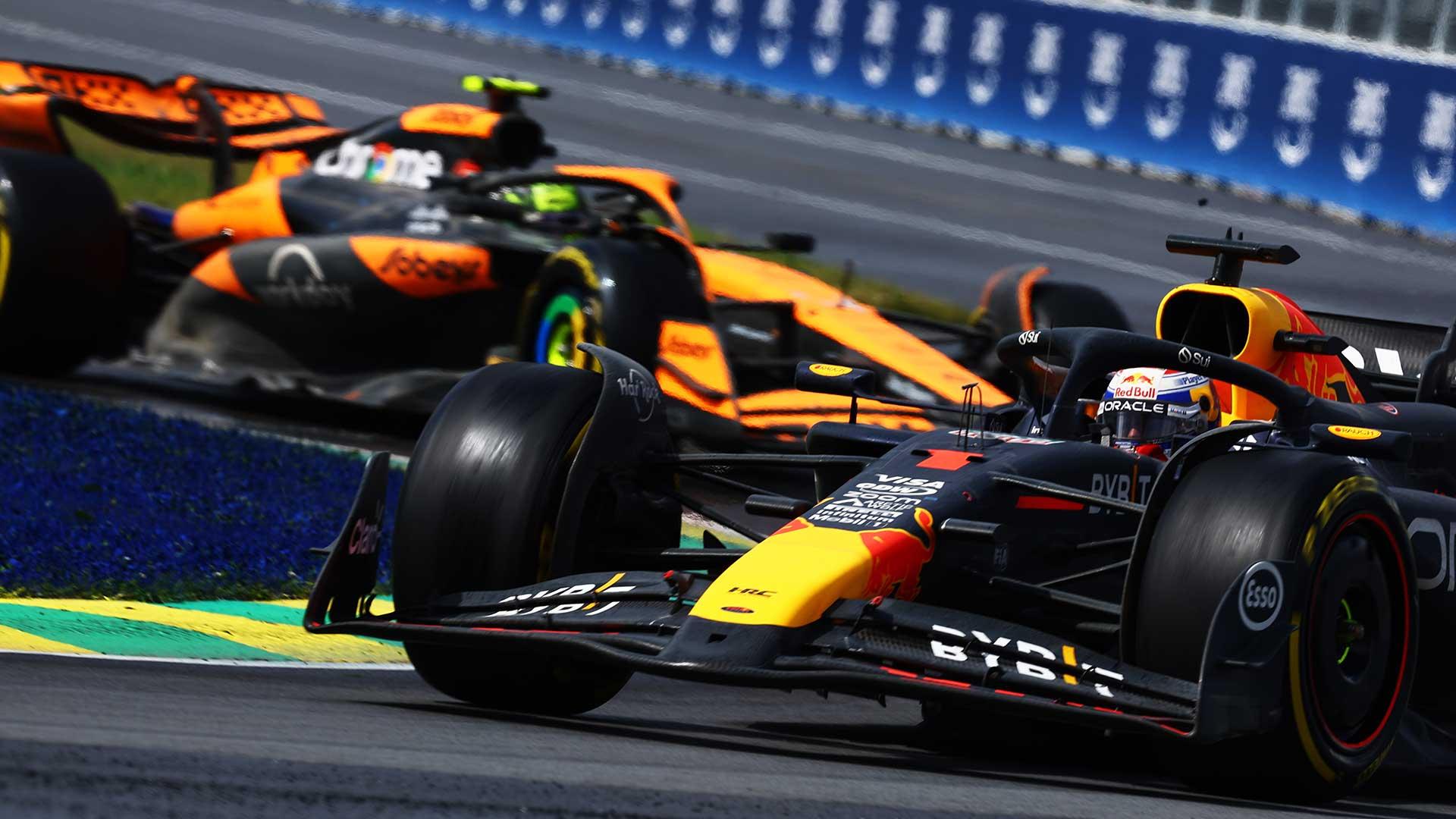 Verstappen watches footage of crash and blames Norris