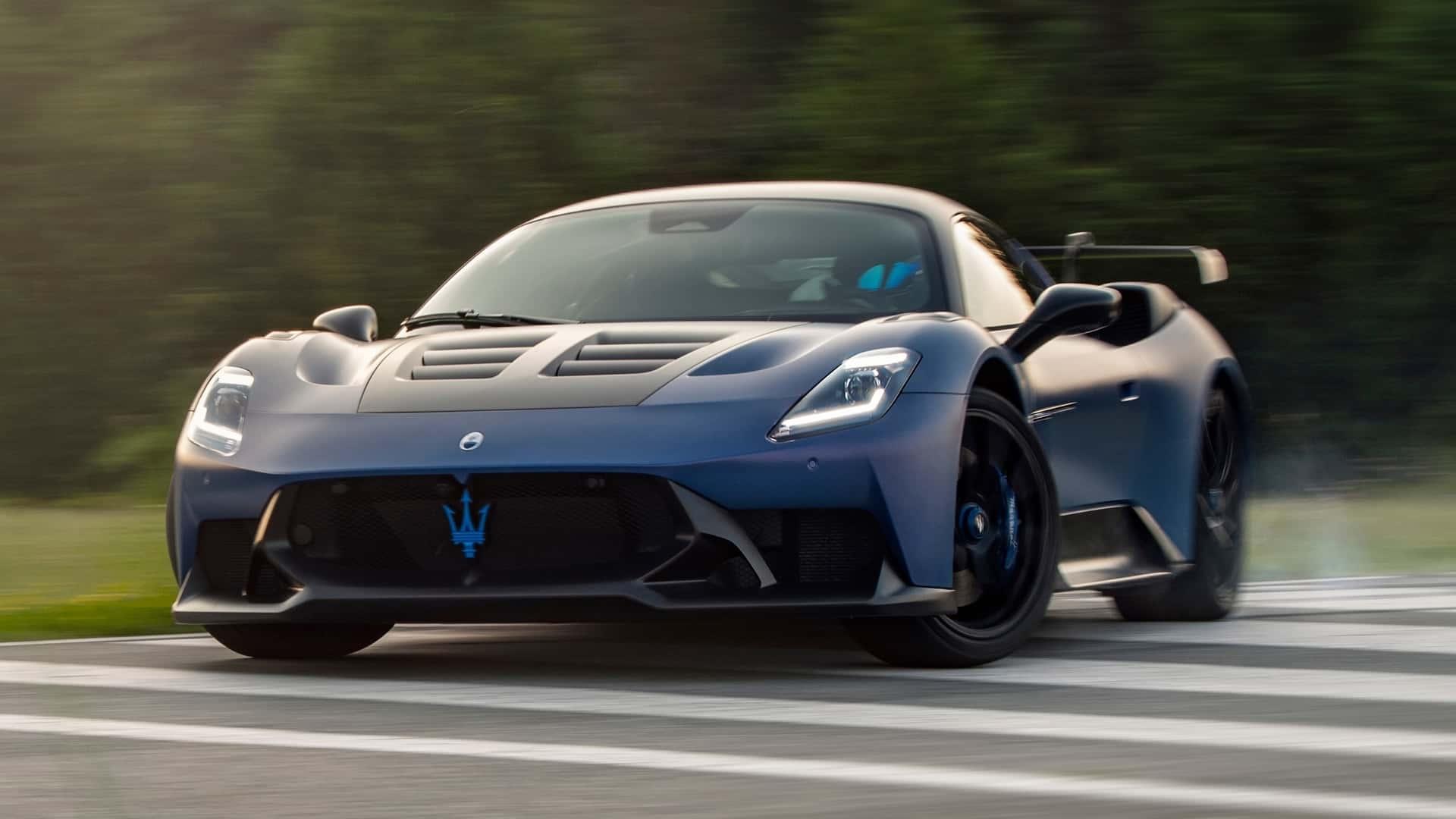 The Maserati MC20 GT2 Stradale has more power, but it's still slower. Here's how it works