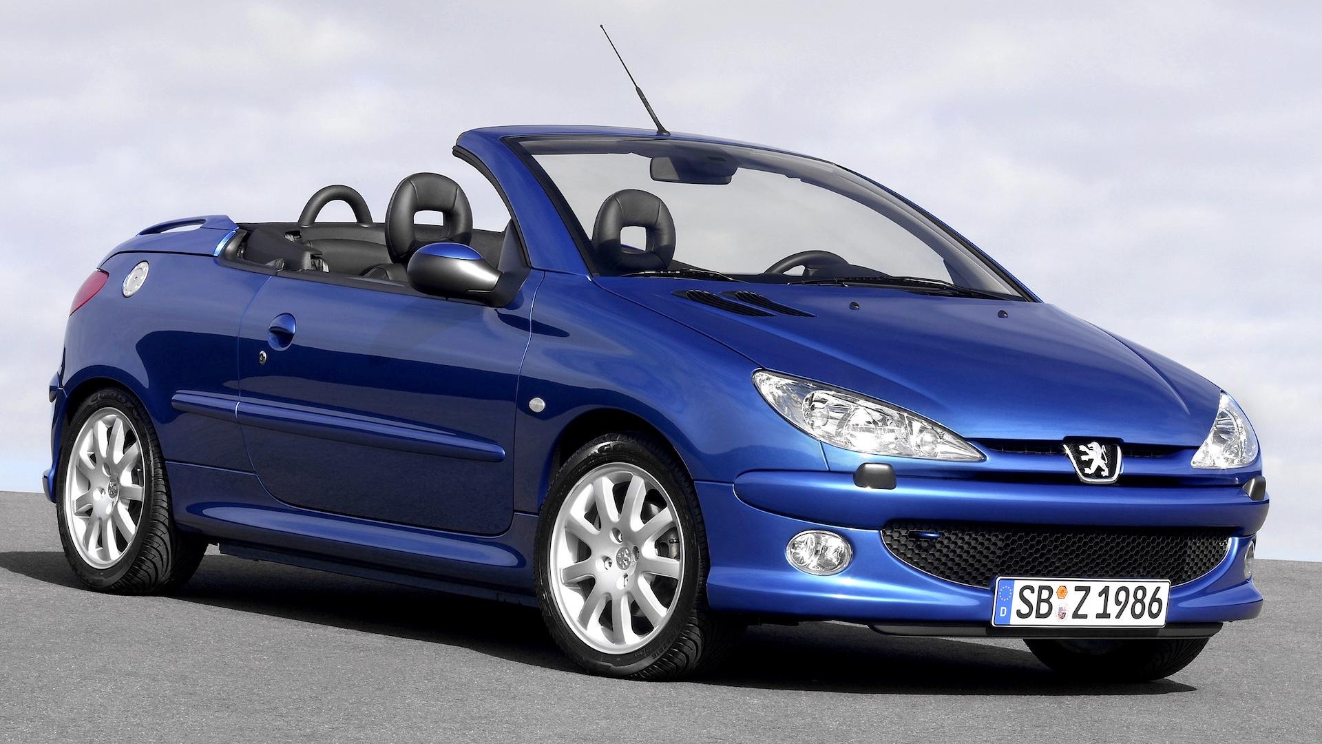 Peugeot 206 CC, de meest voorkomende goedkope cabrio
