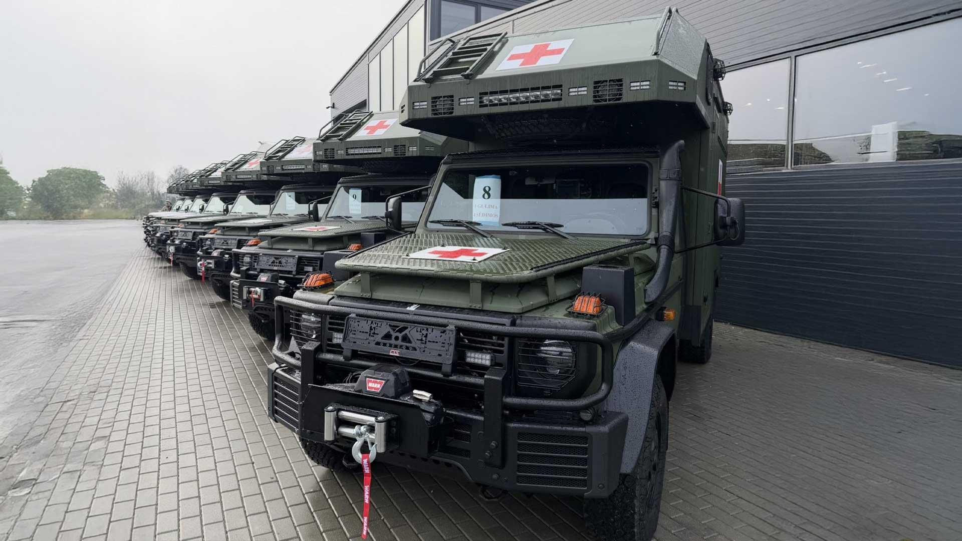 Mercedes G-klasse ambulance zou perfecte camper zijn