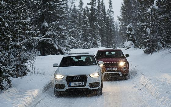 Audi Q3 vs Range Rover Evoque - TopGear
