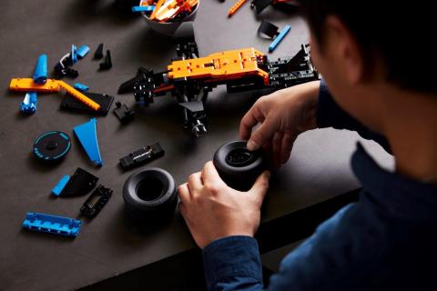 Wielen LEGO McLaren F1-auto