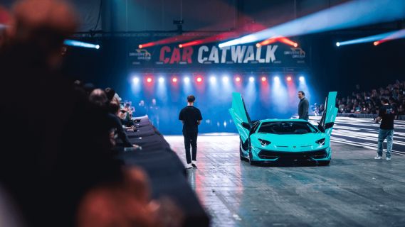 IAMS 2025 Car Catwalk Lamborghini