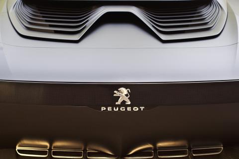 Peugeot Onyx luchtinlaat (2012)