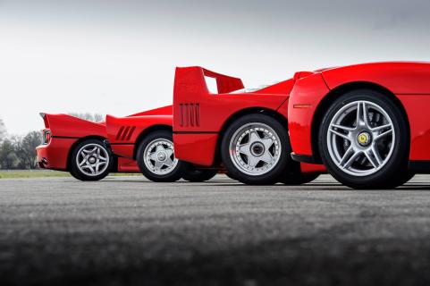 Ferrari topmodellen bloedlijn
