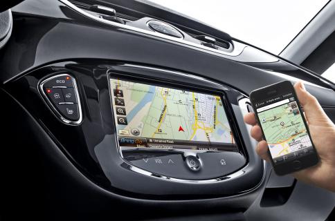 Opel Corsa navigatiesysteem (2014)