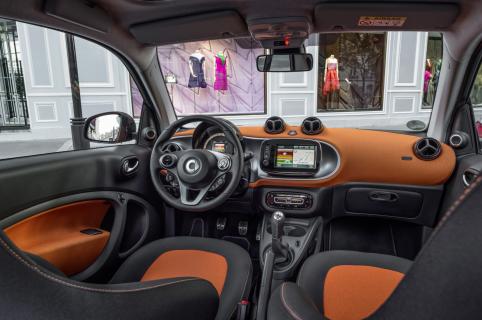 Smart Fortwo Edition 1 90 pk interieur (2015)