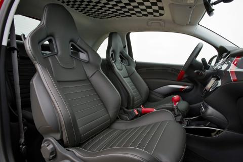 Opel Adam S 1.4 Turbo stoelen (2015)