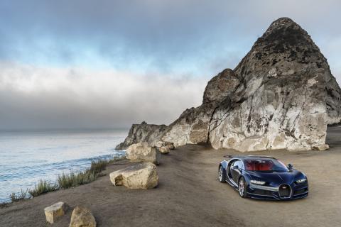 Bugatti Chiron in Californië